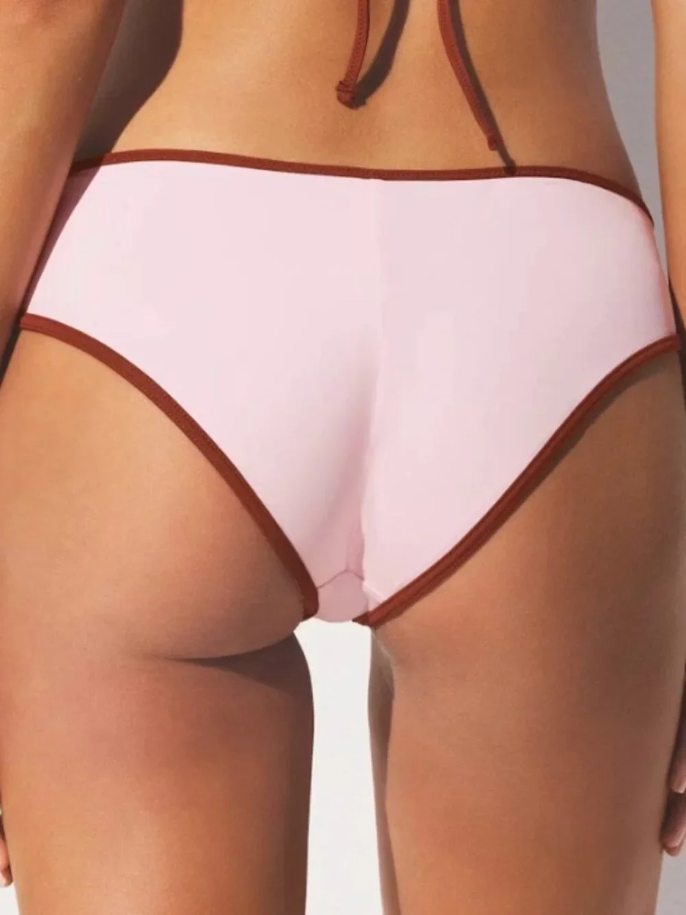 NEW SKIMS Signature Swim Hipster Bikini Bottom Cherry Blossom Contrast Small NWT